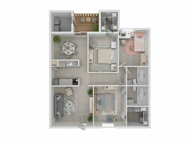 Ashford Casa Serena 3 Bed 2 Bath