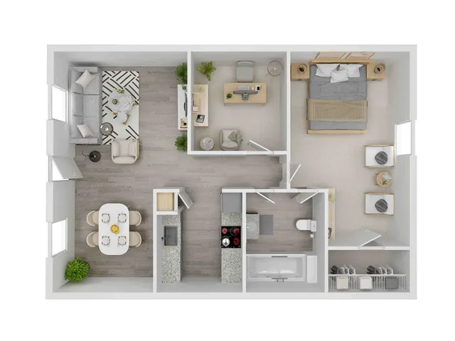 Ashford Willow Falls 2 Bed 1 Bath