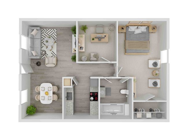 Ashford Willow Falls 2 Bed 1 Bath
