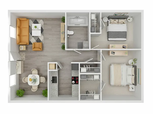Ashford Willow Falls 2 Bed 2 Bath