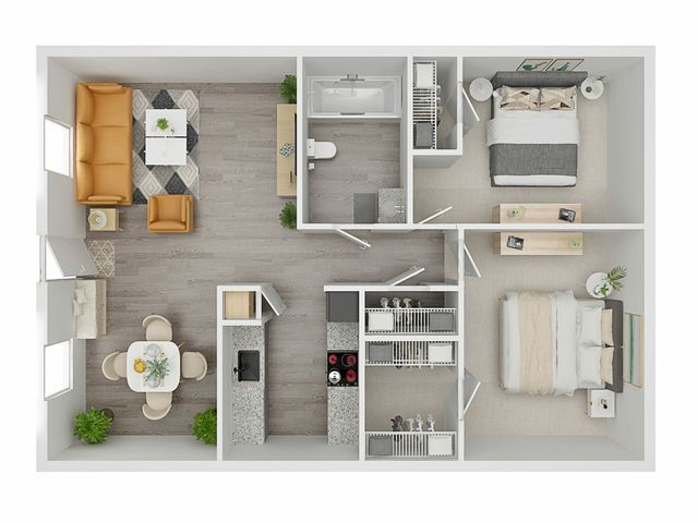 Ashford Willow Falls 3 Bed 2 Bath