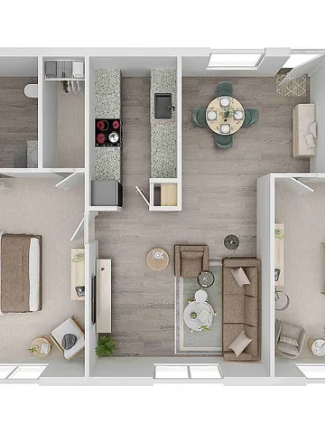 Ashford Willow Falls 1 bed 1 bath