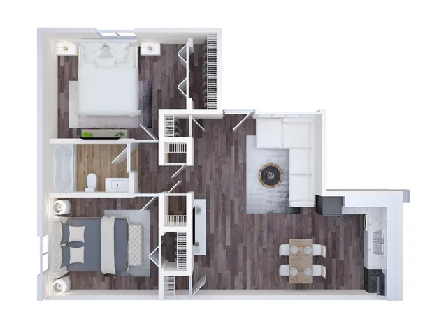 Ashford Costa Azure 2 Bedroom 1 Bath