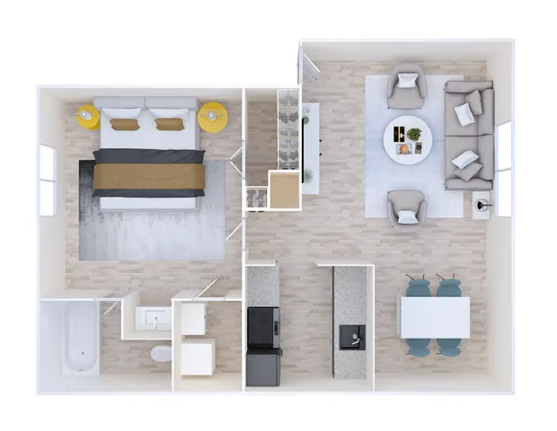 Ashford Westchase 1 Bed 1 Bath