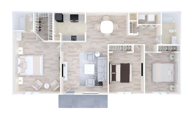 Ashford Santa Cruz 3 Bed 2 Bath