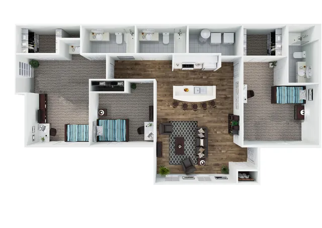 3 Bed 3 Bath