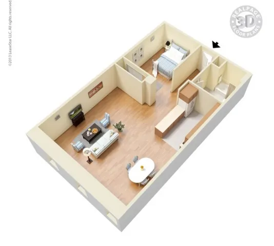 1C Floorplan
