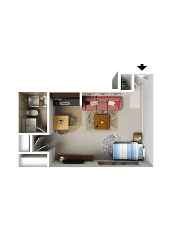 Efficiency Unit Layout