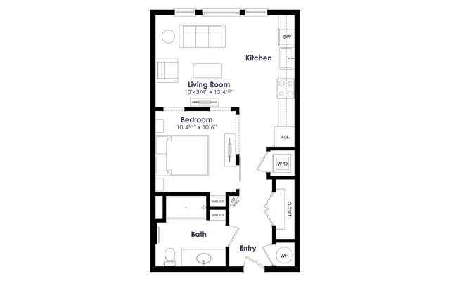 The Edition on Oberlin - S2 Floor Plan Image