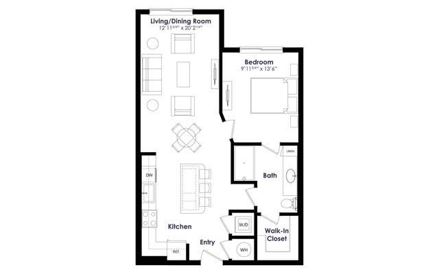The Edition on Oberlin - A5 Floor Plan Image