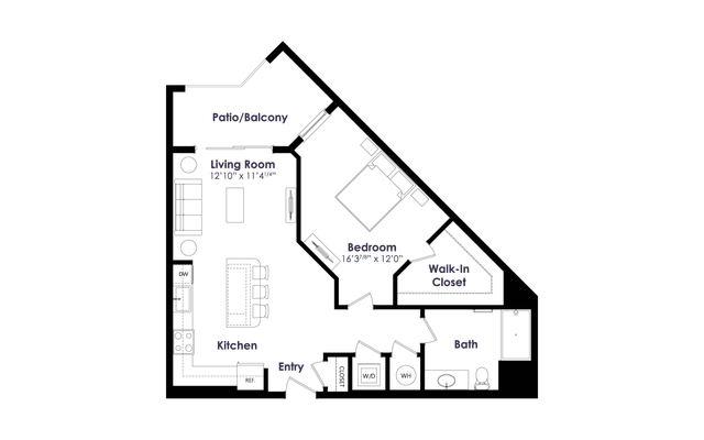 The Edition on Oberlin - A7 Floor Plan Image