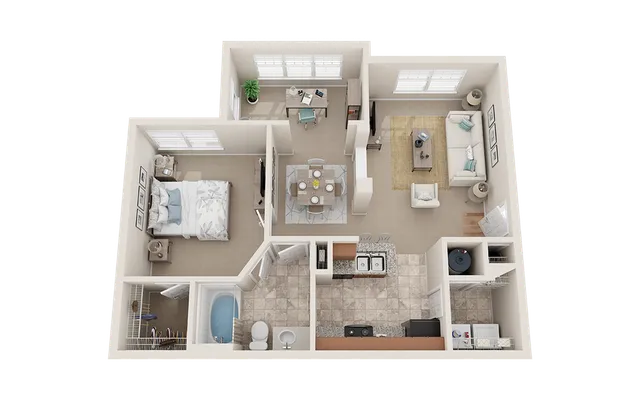 View at Legacy Oaks 1A Platinum Floor Plan