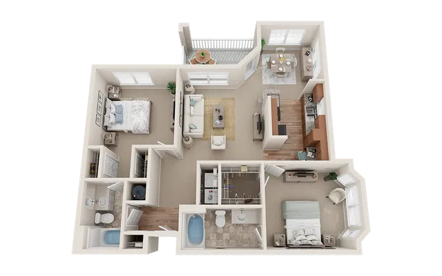 View at Legacy Oaks 2C Platinum Floor Plan