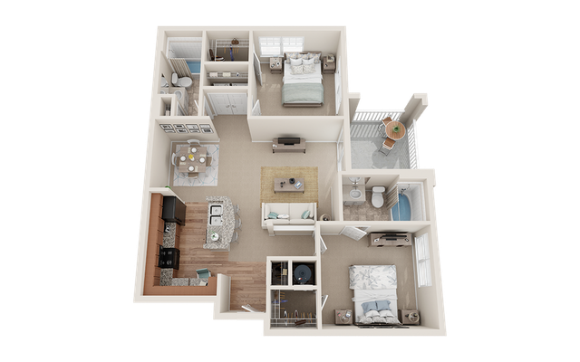 View at Legacy Oaks 2 Platinum Floor Plan