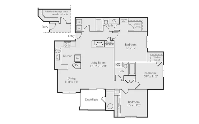 The Greens at Tryon C2 Platinum Floor Plan