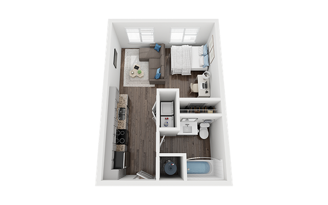 Nova Knoxville Studio Aurora Floor Plan