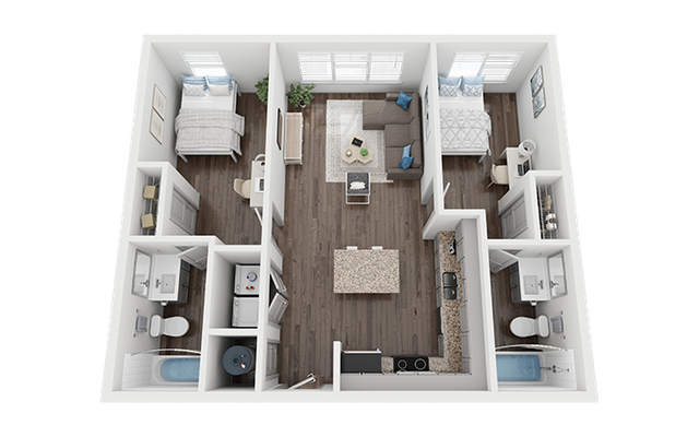 Nova Knoxville 2x2 Frisco D Floor Plan