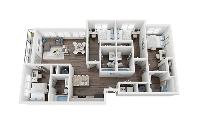 Nova Knoxville 4x4 Boulder B Floor Plan