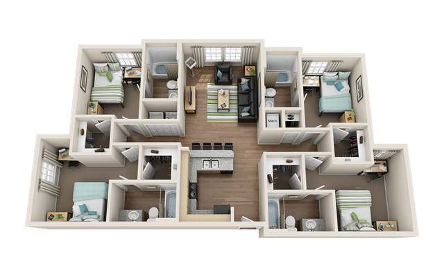 Orion on Orpington 4x4 Platinum Floor Plan