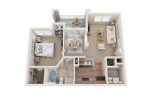 View at Legacy Oaks 1 Platinum Floor Plan Image