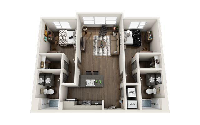 Proximity at 10th Brixton Floor Plan