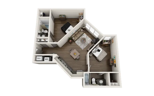 Proximity at 10th Zeppelin Floor Plan