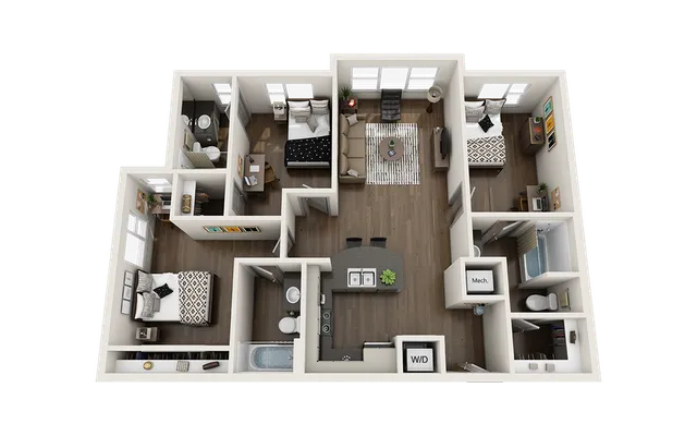 Proximity at 10th Meridian Floor Plan