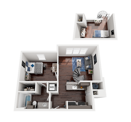 21-Pearl-1x1-Loft-Floor-Plan