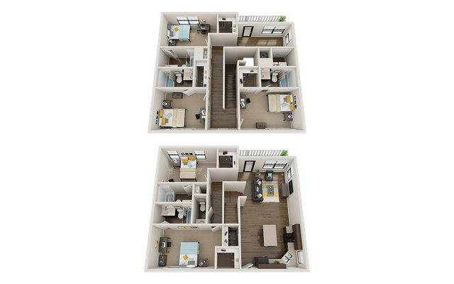 The Collective at Norman 5x5.5 Cottage Premium Floor Plan