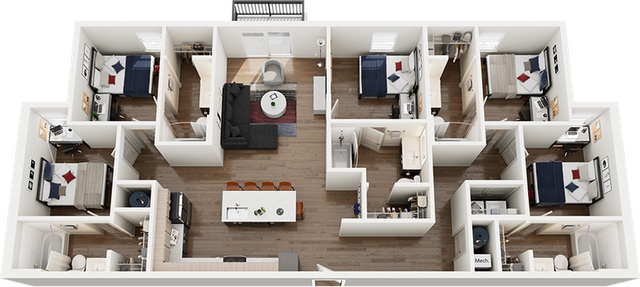 Signature at Varsity E1 5 Bedroom Floor Plan