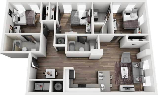 Signature 1909 3x3 Telluride Floor Plan
