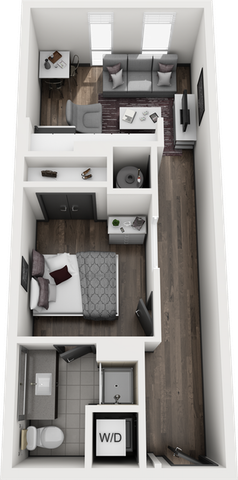 Signature 1909 1x1 Keystone Floor Plan