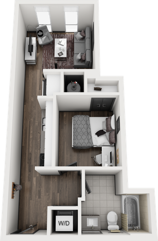 Signature 1909 1x1 Steamboat A Floor Plan