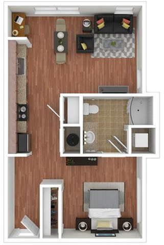The Union A1 Floor Plan
