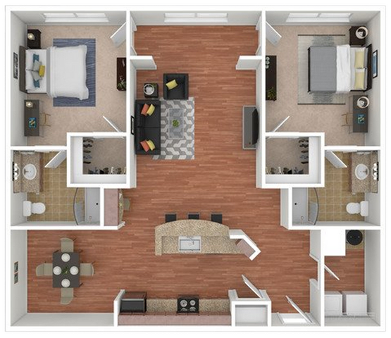 The Union B2 Floor Plan