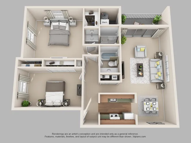 2 Bedroom - Norrington C