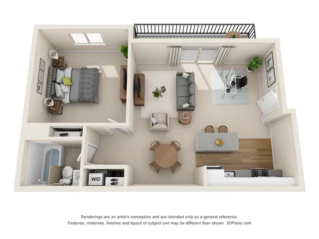 1 Bed