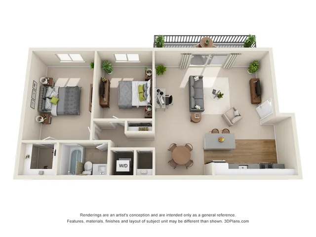2 Bed