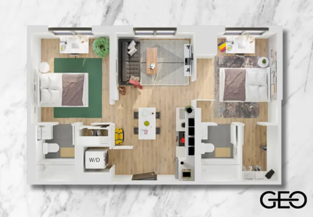 The GEO Kingston - 2 Bedroom Apartment For Rent