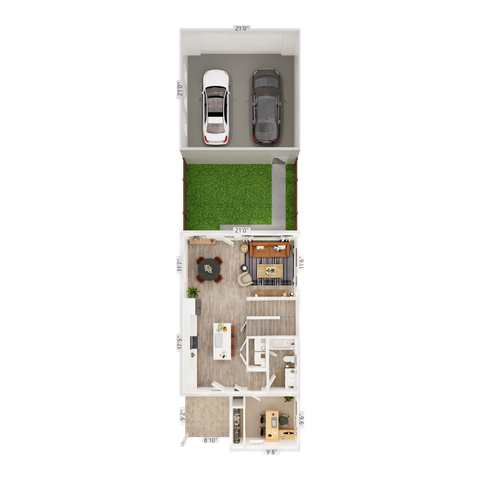 Ascent 3 x 3 A Aerial