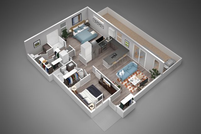 2x2 Floor Plan | Prescott Valley, AZ
