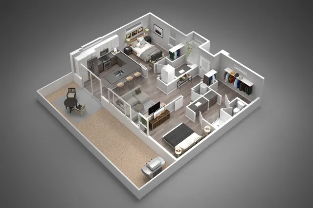 2x2 Floor Plan | Prescott Valley, AZ