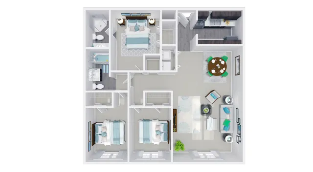 3x2 Floor Plan