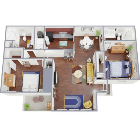 reserve apartments stockbridge ga 2 bed 2 bath charleston floorplan