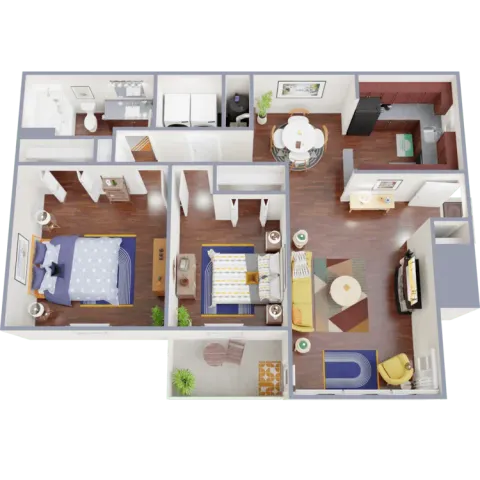 reserve apartments stockbridge ga 2 bed 1 bath savannah floorplan