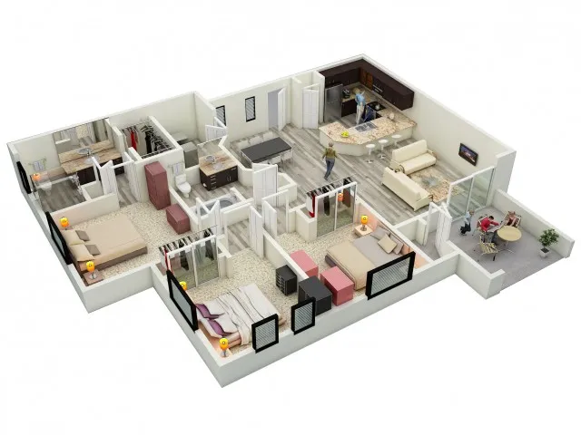 C1 Floor Plan