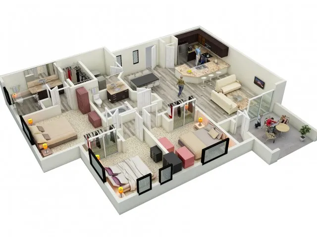 C1 Floor Plan
