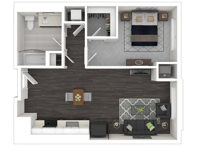 1 Bedroom 1 Bath