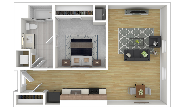 1 Bedroom 1 Bath