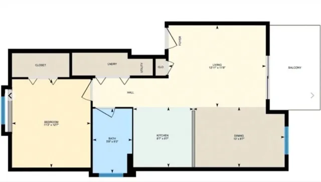 1BR/1BA - A2